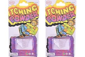 Jizlan 2 Pcs Purple Funny Itching Powder Safe Broken Glass Itching Powder Feminine Powders