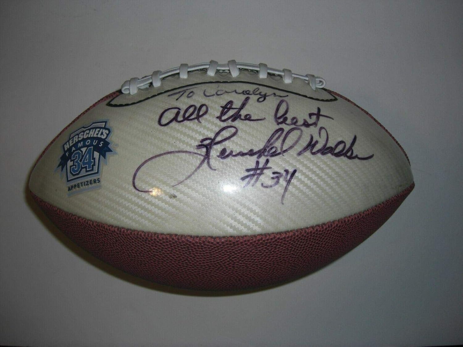 dallas cowboys signed football