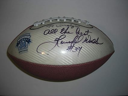 dallas cowboys signed football