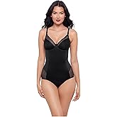 Miraclesuit womens Sexy Sheer Shaping Bodysuit
