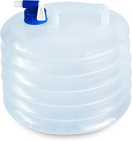 normani Faltkanister faltbarer Wassertank mit Hahn in verschiedenen Größen