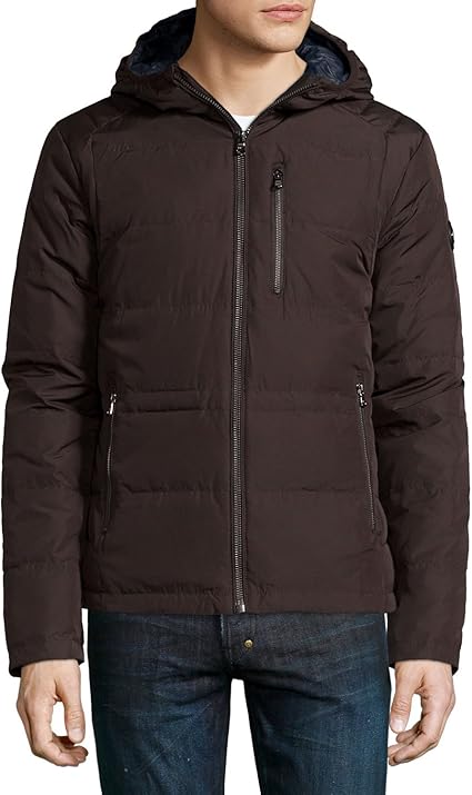 utilitarian hooded bomber jacket