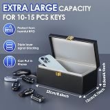 lanpard Extra Large Faraday Box for Car Keys 8.6 x 5.1 x 4.1 inches view 5