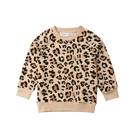baby leopard sweater