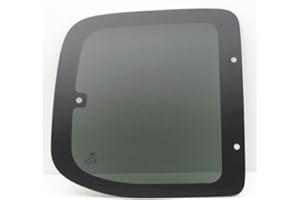 NAGD Movable Passenger Right Side Rear Quarter Window Quarter Glass Compatible with Toyota Tundra Pickup Extended Cab 2000-2006 Models