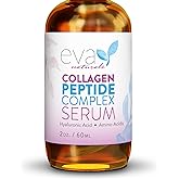 Collagen Peptide Serum - Anti Aging Collagen Serum for Face, Skin Brightening, Reduces Fine Lines & Wrinkles, Heals and Repai