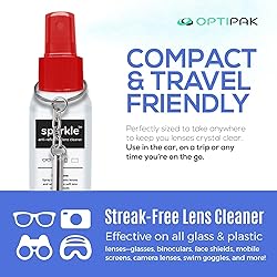 OPTIPAK Sparkle Anti-Reflective Safe Lens Cleaner