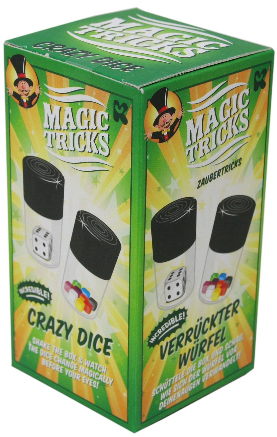 Mini Magic Trick Incredible Crazy Dice Trick Amazon.co.uk Toys & Games