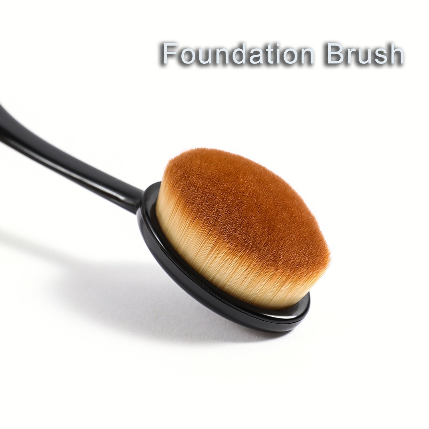 SAILINE 2018 NEW Foundation Cream Contour Powder Concealer Foundation Cosmetics Tool Makeup Brushes Toothbrush Mixing Sets, Multi Funtion Brush 4Pcs + Blender Beauty Sponge Egg