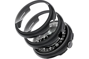 SOLOLUP 3 Pack for Google Pixel Watch 4 Case 41mm, All-Round Hard PC Protective with HD Tempered Glass Face Bumper Cover for Google Pixel Watch 4 (2025) case 41 mm men women