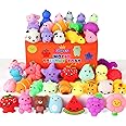 30 Pack Squishy Toys, Kawaii Squishies Party Favors for Kids 4-8 8-12 Treasure Box Toys for Classroom Birthday Xmas Gifts Goo