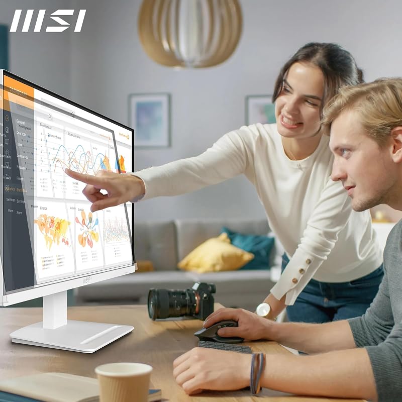 PRO MP273WA E14A Monitor PC 27" FHD, 1920x1080 IPS, 144 Hz, 1 ms, HDR Ready, Adaptive-Sync, Eye Care, Altoparlanti Integrati, HDMI 2.0, DP 1.2a, Senza Cornice, Inclinabile, VESA Mount, Bianco