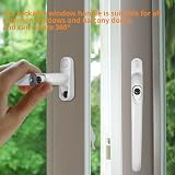Neoteck 10 Pcs UPVC Window Handle 43mm Espag White Locking Double Glazing view 5