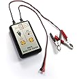 allsun 12V Fuel Universal Injector Tester with Adapter, 4 Pulse Modes, LED Display for DIY Auto Fuel System Diagnostics