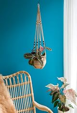 Mkouo Set of 3 Macrame Hanging Baskets Plant Hanger 58/73/89 cm view 4