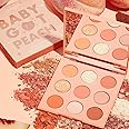 Colourpop "Baby Got Peach" Shadow Palette - 9 Pan Eyeshadow Palette Full Size, No Box