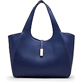 Anne Klein Womens Large Tote with Pouch, Midnight