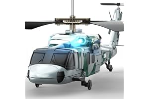 SYMA RC Military Helicopter S54H for Kids - One-Key Start/Landing, Altitude Hold, Upgraded Protection System, 3.5 Channel Toy for Boys and Girls