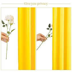 10ft x 10ft Yellow Backdrop Curtain for Parties