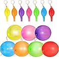 Voircoloria 30Pcs Punch Balloons, Party Favors Heavy Duty Punching Balloons with Rubber Bands For Kids Birthday Decorations Party Balloons Weddings Supply