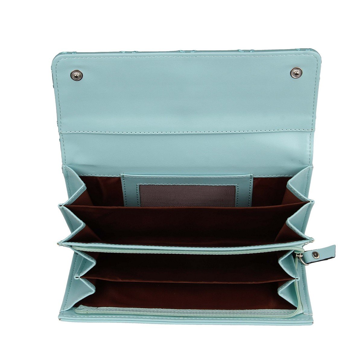 lavie women's clutch (aqua)