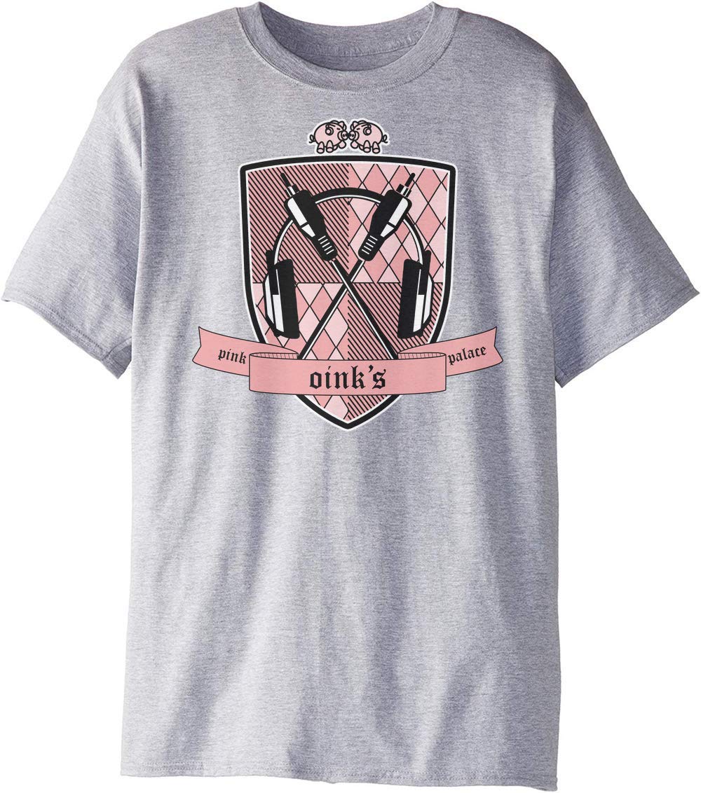 Pink Oinks Palace Men's T-Shirt