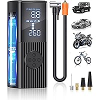 Tire Inflator Portable Air Compressor 25000mAh & 3X