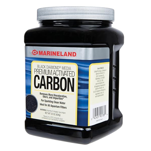 MARINELAND BLACK DIAMOND PREMIUM ACTIVATED CARBON 22 OUNCES,...