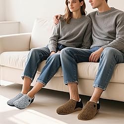 ERGOfoot Orthopedic Slippers with Arch Support for