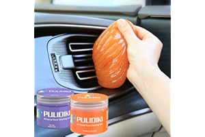 PULIDIKI Cleaning Gel Car Cleaning Putty Car Slime Detailing Putty Tools Car Interior Cleaner Auto Car Cleaning Kits Stocking Stuffers for Women Men Teens White Elephant Gifts Adults Christmas (2Pack)