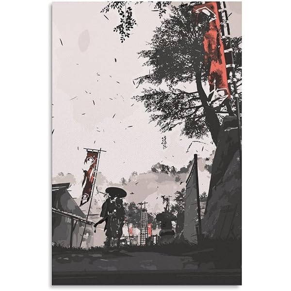 GHOST OF YOTEI ポスター Amazon.com: Ghost of Yotei Poster, Action Video Game Poster