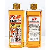 Turmeric Oil Super Whitening Face & Body Moisturizer Nourishing Anti-aging Correct Spots Wrinkle Skincare Essential oil 300ML/10.15 OZ