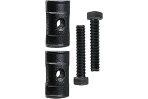 PNYZIK Torsion Bar Key Adjustment Block Nuts with Bolts Replace 11561233 15530026 Fit for Chevy Silverado 1500/2500/3500 Avalanche Express Blazer Fit for GMC Sierra 1500/2500/3500 Jimmy, 2Pcs Full Thread