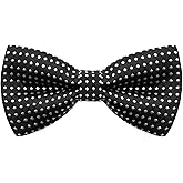 GHTIYLP Bow Ties for Boys Pre-tied Kids Bow Tie Adjustable Polka Dot Bow Tie for Boys Girls Wedding Party Graduation