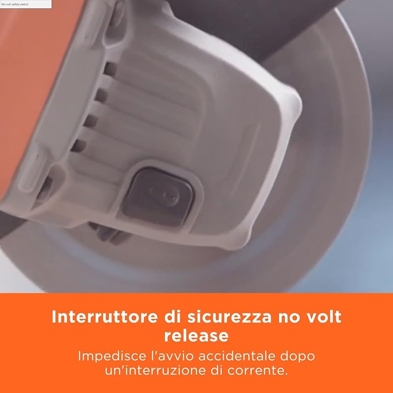 Smerigliatrice angolare a filo da 710W, 15 mm, BEG010-QS
