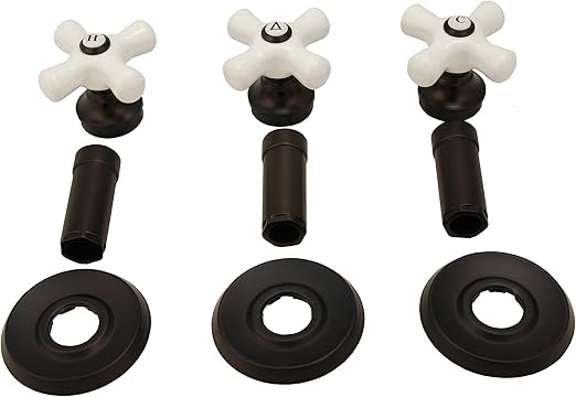 Shower Trim Kit Fits 3 Handle Shower Valve Fits Delta Washerless