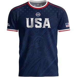 USA Soccer Jersey Men, America Jersey, USA Shirt Men Athletic Tee | Support Team USA with soccer jerseys and men’s athletic t