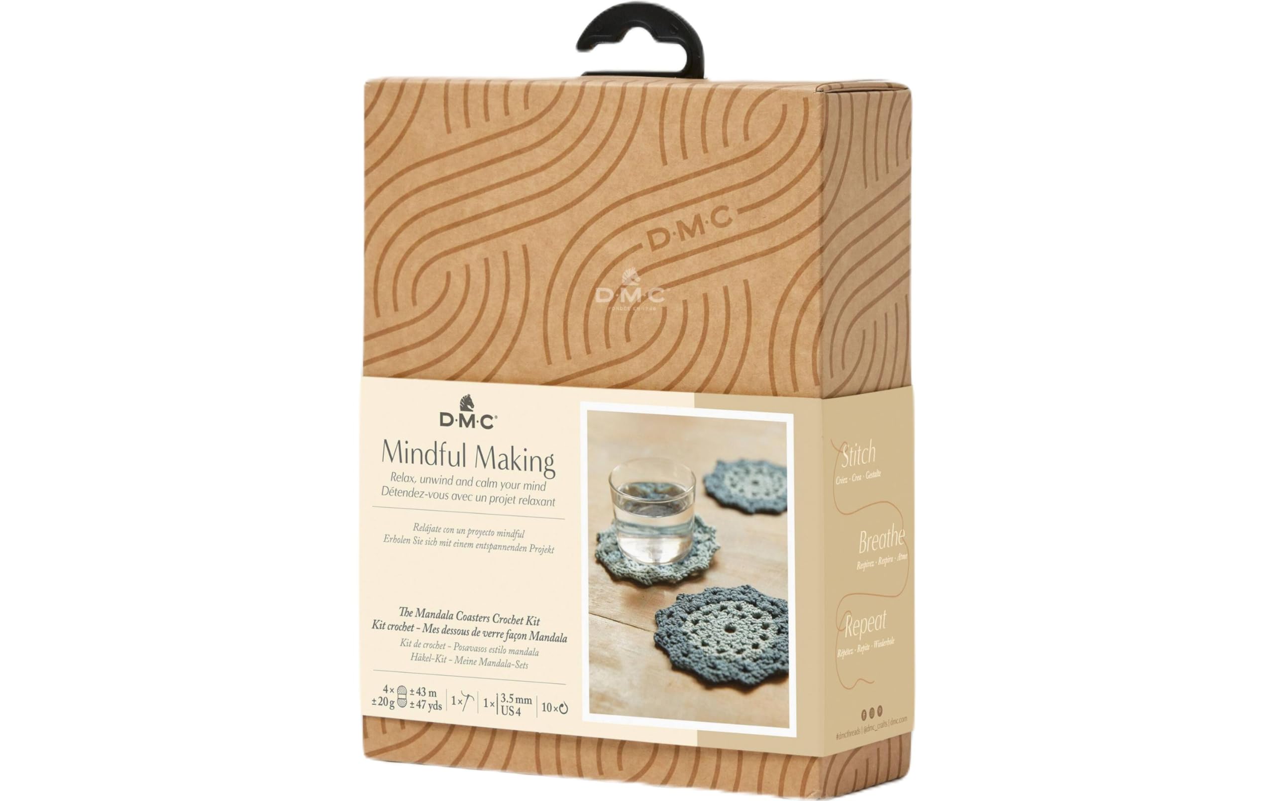 DMC Mindful Making Peaceful Plant Pots Crochet Kit