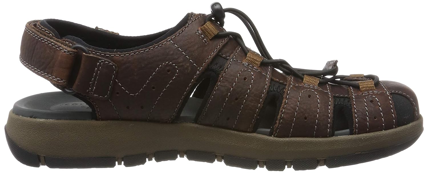clarks men's brixby cove fisherman sandal