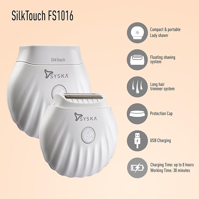 syska silk touch lady shaver