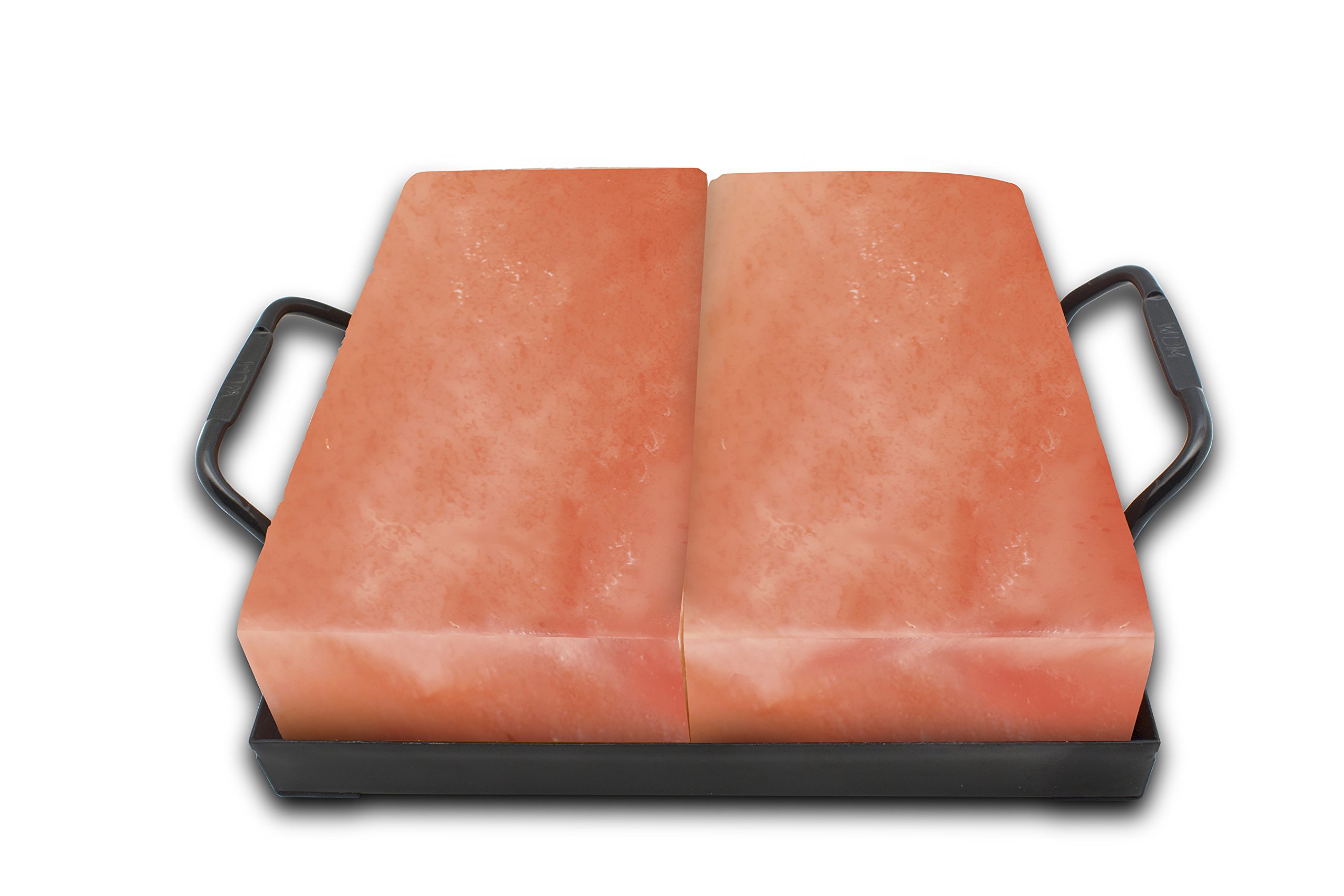 Himalayan Chef Natural Rock Salt Cooking Plate Set with Tray