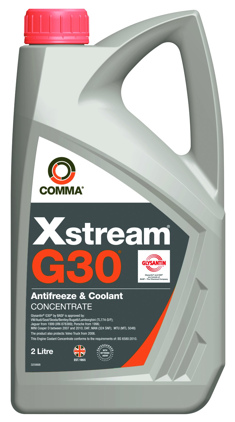 Comma XSR2L Xstream G30 Antifreeze Concentrate, 2 Liter