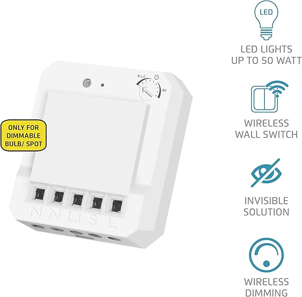 Trust Smart Home ACM 250 LD   Atenuador LED Integrado Blanco