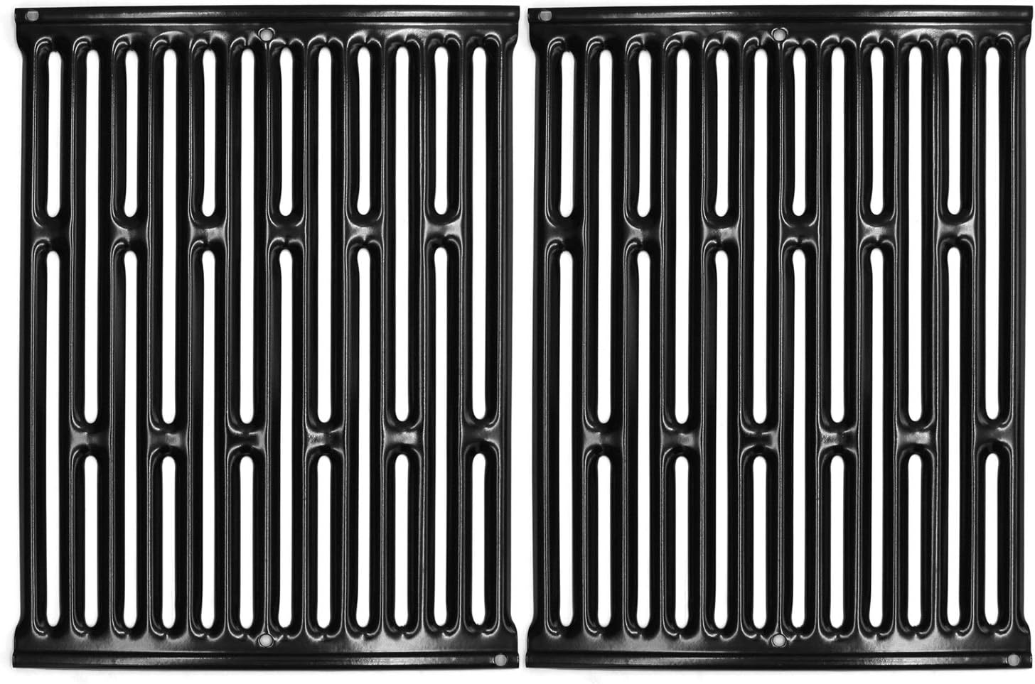 VICOOL15" 7523 Porcelain Enameled Cooking Grill Grates for Weber Spirit E/S 200 & 210 (with Side Mounted Control Panel), Spirit 500, Genesis Silver A, 7521 7522 7534 Gas Grill, hyG752C