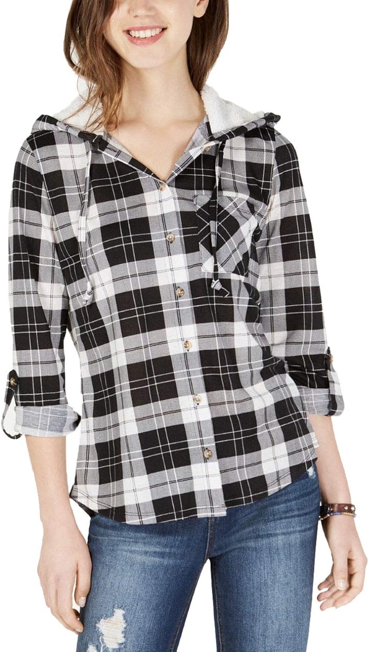 polly and esther hooded flannel