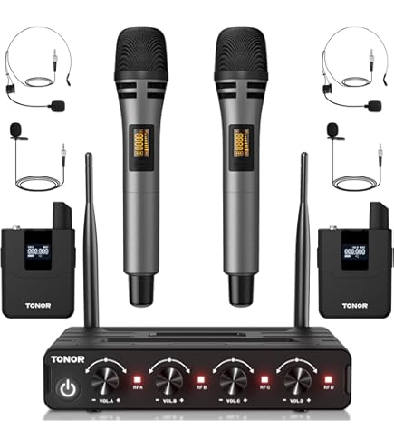 thumbnail image 2 of Havana JRU-562 UHF Dual Channel Wireless Receiver & HT-51C Handheld Wi – Sterling Music 2 of 10