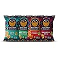 Siete Grain Free Potato Chips - Kettle Cooked | Gluten Free Chips | Vegan Snacks | Non GMO | Variety Pack, Sea Salt, Sea Salt & Vinegar, Fuego, Chipotle BBQ (Pack of 8)