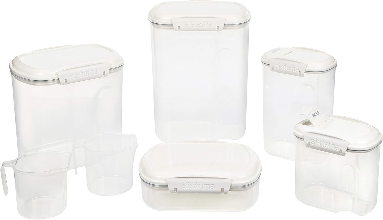 Sistema Bake IT Baking Set Pantry Storage Set 5 Food Storage