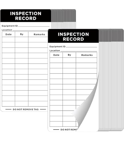 Red Tag Buy 500 Large Labels 3.5x5 Inspection Record Special Handling ...