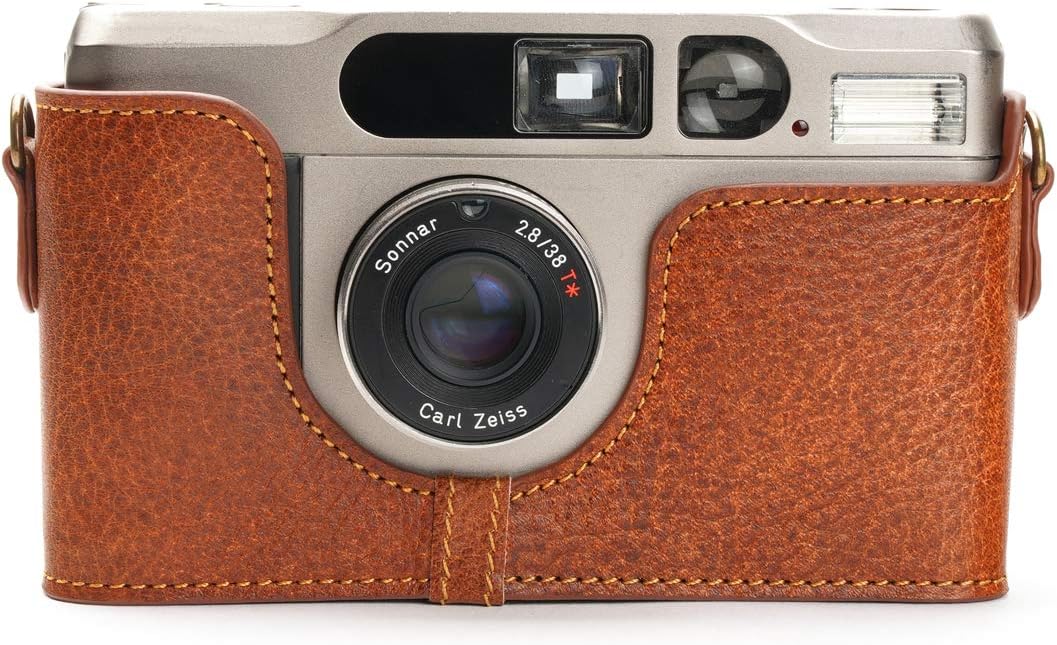 Funda para Contax T2, Zakao hecha a mano de piel auténtica ...